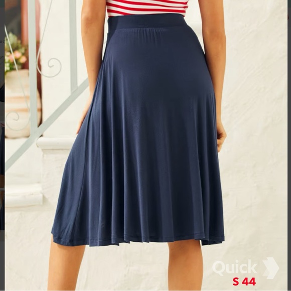 NWT ModCloth Excellence Attained Knit A-Line Skirt - Picture 5 of 5